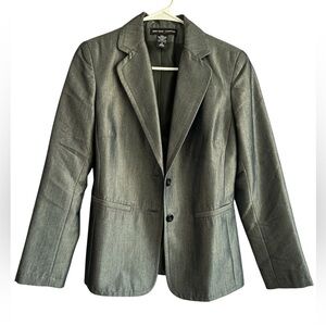 New York & Company Charcoal Gray Blazer • Used • Size: 4